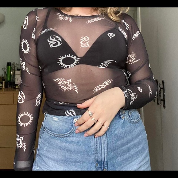 Urban Outfitters mesh top - Picture 2 of 3